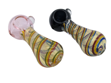 3.5" Inside Rasta Swirl Spoon