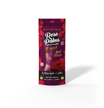 Rose Palm King Rose Petal Blunt Wraps 2pk - 20ct Display