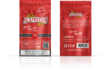 Slapwood Premium Cigar Cones - 3pk - 15ct Display
