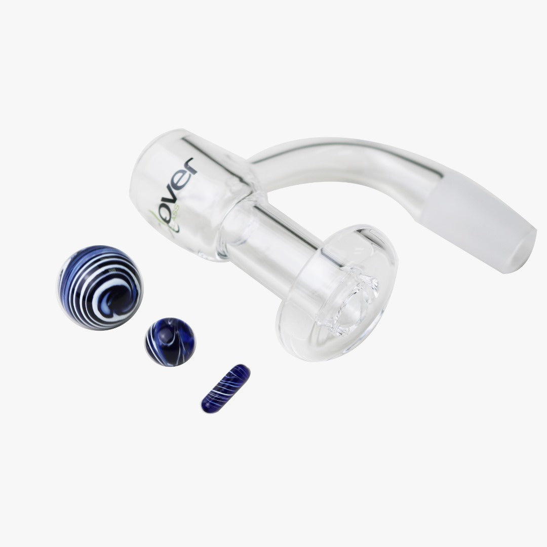 くろーばー CLOVER 14mm Terp Slurper Banger Kit Galaxy Series (MSRP: $44.99)