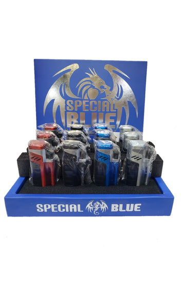 Special Blue 4 Barrel Torch - 12ct Display