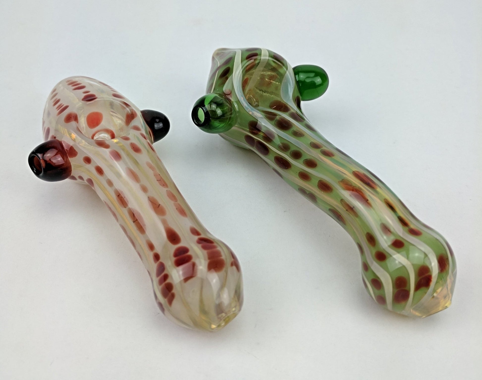 4.5" Artistic Spotted Sherlock Spoon - Skokie Cash & Carry
