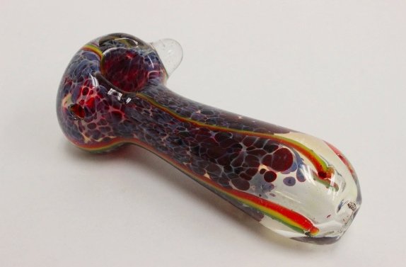 4.5" Rasta Frit Spoon - Skokie Cash & Carry