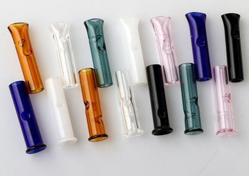 8mm Glass Blunt Filter Tip - 3pk (MSRP: $4.99 ea)