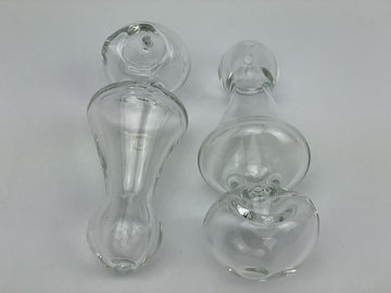 5" Clear Bowl Cone Spoon - Skokie Cash & Carry