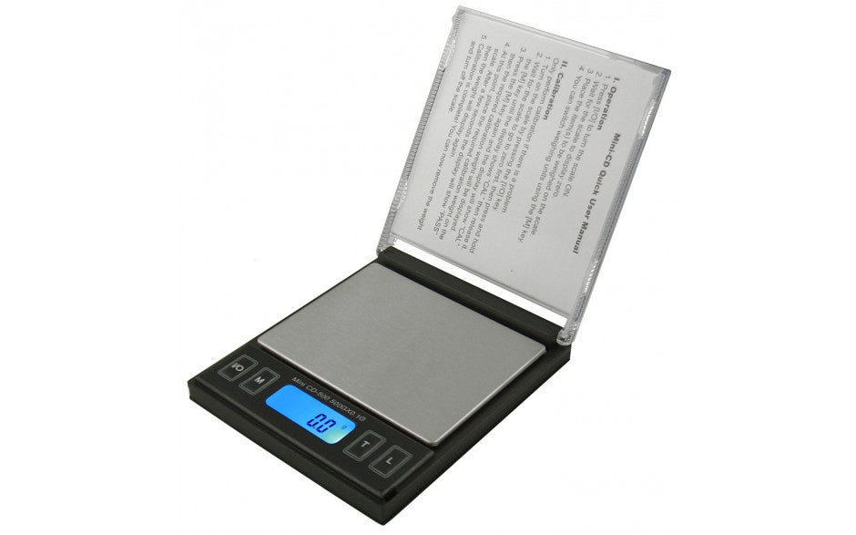 Truweigh Gauge Digital Mini Scale - 100g x 0.01g - Black Pocket Scale