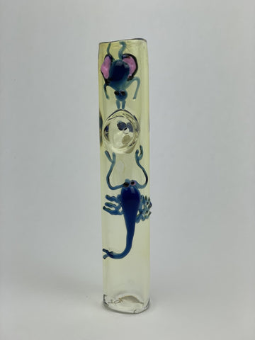 6.5" Silver Fume Animal Steam - Skokie Cash & Carry