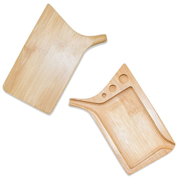 Mini Bamboo Cone Loader Rolling Tray (MSRP: $9.99)