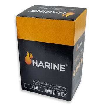 Narine Coco Charcoal 1kg 72ct