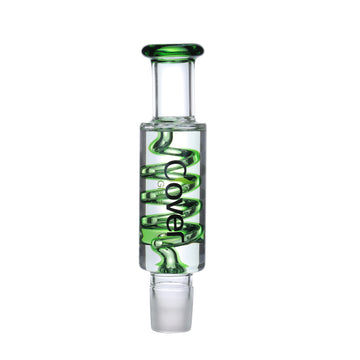15" CLOVER Glycerin Filled Removable Top with Double Matrix Perc Water Pipe (WPA-277)