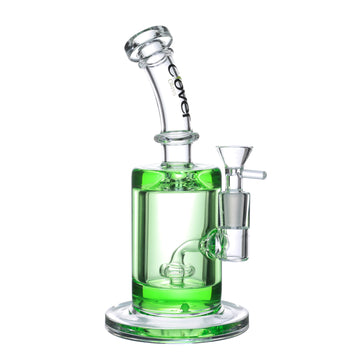WPE-318 - 8" CLOVER Bent Neck Glycerin Water Pipe