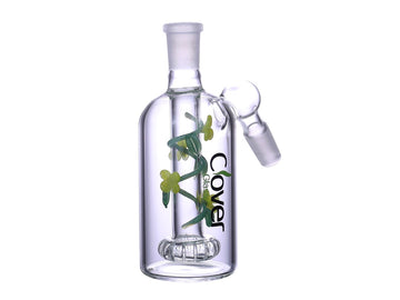 5" 14MM Male 45° Flower Vine Design Cake Perc Ash Catcher (WPG-44)