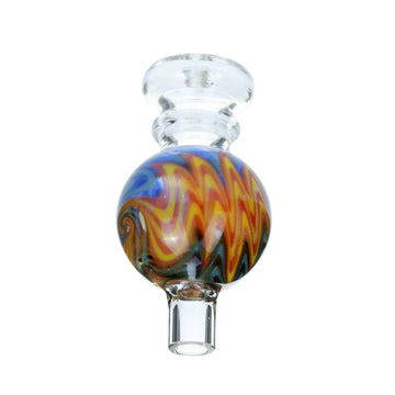 Mixed Wig Wag Colored Bubble Carb Cap (WPH-202) (MSRP: $14.99)