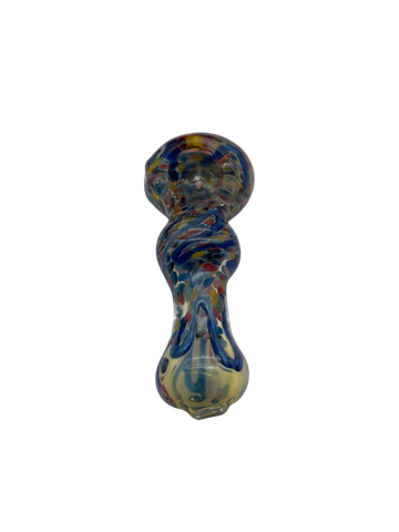 3.5" Frit Ball Design Hand Pipe