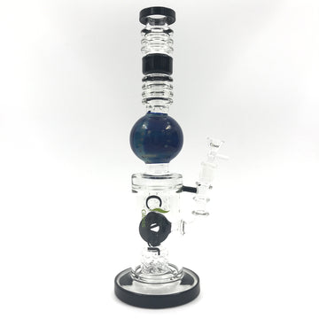 16" CLOVER Donut Swiss Perc Water Pipe (WPA-95)
