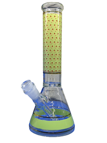 9" Deluxe Printed Beaker Water Pipe (MSRP: $39.99)