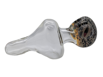 5.5" Frit Head Helix Hand Pipe