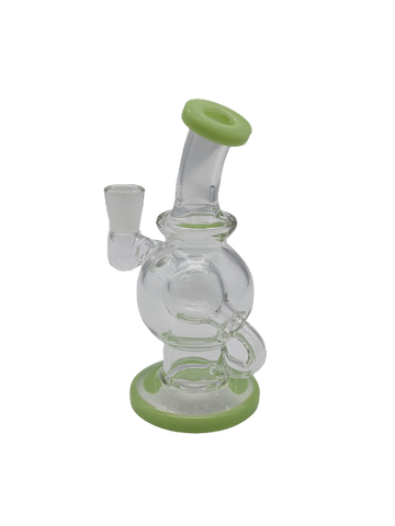 4.5" Slime Green Mini Dab Rig