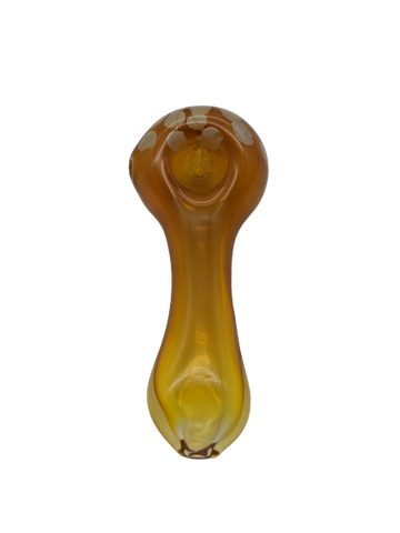 4.5" Full Fumed Dotted Head Hand Pipe