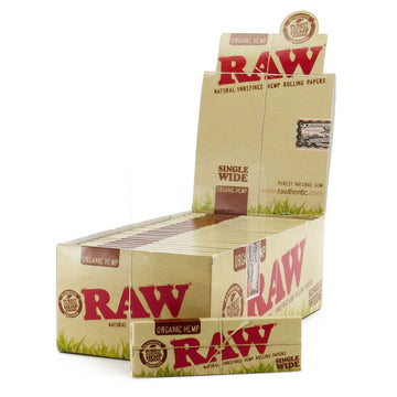 RAW Organic Single Wide Rolling Papers