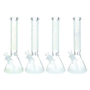 15" CLOVER Solar Color Changing Beaker Water Pipe (MSRP: $99.99)
