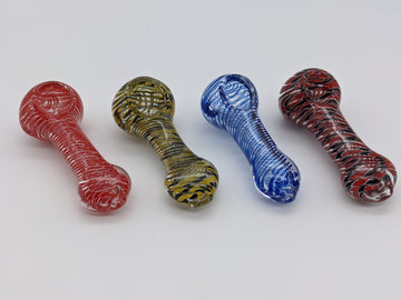3.5" Flat Mouth Inside Swirl Spoon