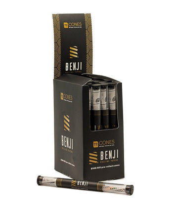 Benji $100 Pre-Rolled Cones 3pk - 24ct Cones