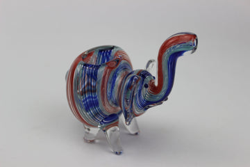 Big Swirl Elephant Pipe