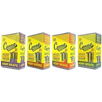 Canna Organic Hemp Wraps 2pk - 24ct - Skokie Cash & Carry