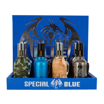 Special Blue Grenade Torch - 12 Count Display (MSRP: $13.99)