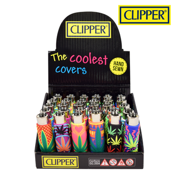 Clipper POP Hand Sewn Silicone Cover Lighter - 30ct (MSRP: $2.99)