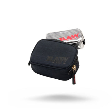RAW Black Smell Proof Smokers Pouch v2 | 3 Sizes
