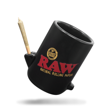 RAW Wake Up & Bake Up Coffee Mug (MSRP: $24.99)