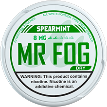 Mr Fog NIC Pouches 8mg - 5pk Cans