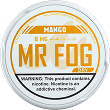 Mr Fog NIC Pouches 8mg - 5pk Cans