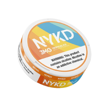 NYKD Nic Pouches 3mg - 5ct Cans