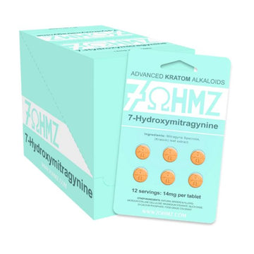 7OHMZ 7-Hydroxymitragynine 14mg Tablets - 20ct Display