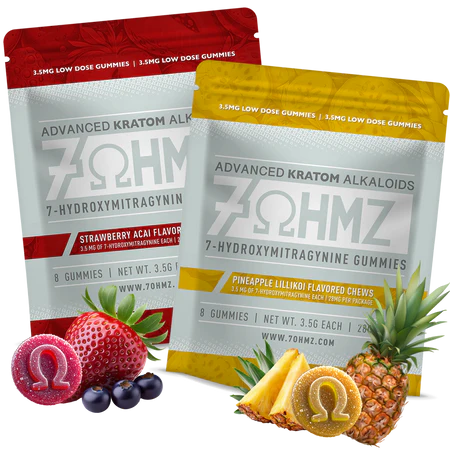 7OHMZ 7-Hydroxy Gummies 28mg Bag- 10ct Display