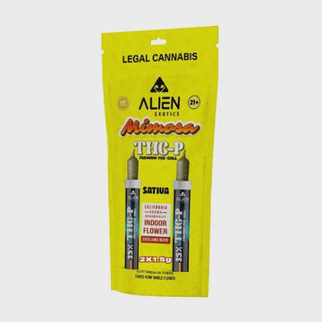 Alien THCP Excellence Blend 3g Pre Roll Joint 2pk - 10ct Display