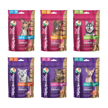 Hemp And Tails Pet 5mg CBD Treats Bag