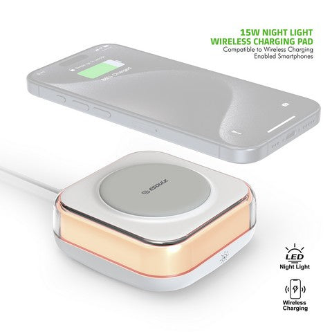 Esoulk 15W Night Light wireless Charging Pad