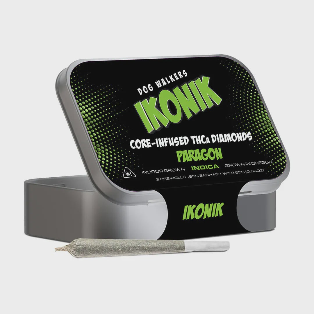 Ikonik Dog Walker THCA Diamond Pre Roll 3pk - 10ct Box