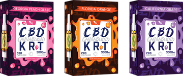 A Gift From Nature CBD KRT (HYBRID) 3ml Carts - 5ct Box