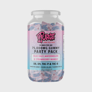 Purge THCP-THCB 75000mg Gummies - 50ct Jar