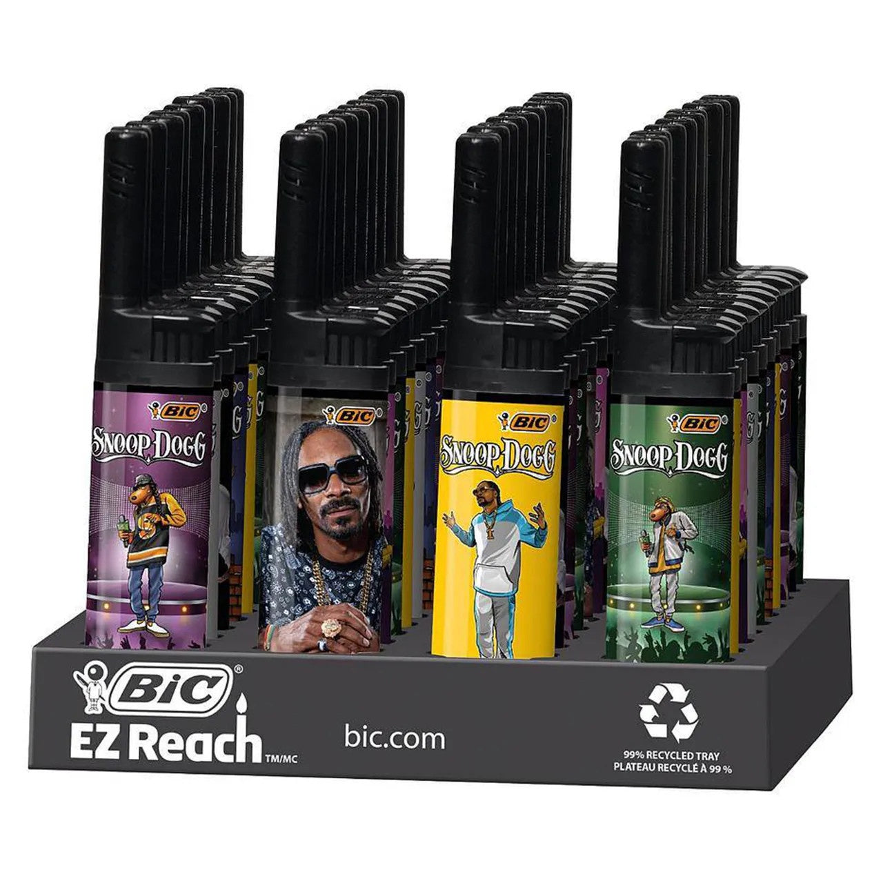 BIC Printed EZ Reach Lighter - 40ct Display