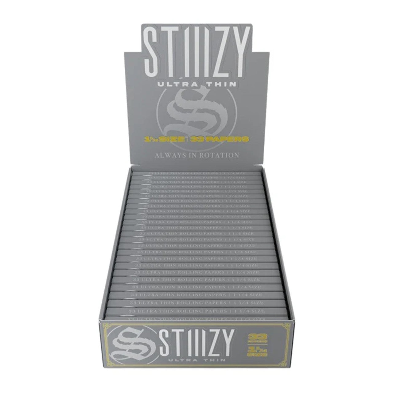 STIIIZY Premium 1 1/4 Size Rolling Paper 33ct - 25ct Box