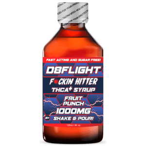 D8Flight F*ckin Hitter THCA 1000mg Syrup 4oz Bottle