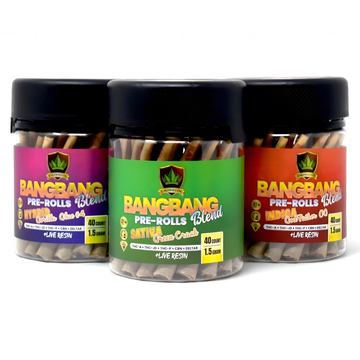 Crownzen Bang Bang Blend THCA 1.5g Joints - 40ct Jar