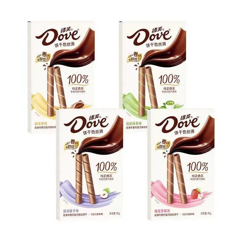 Dove Chocolate Wafer 1.41oz - 10pk