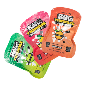 URB Koko Yummies D8+D9 3000mg 30pk - 5ct Display